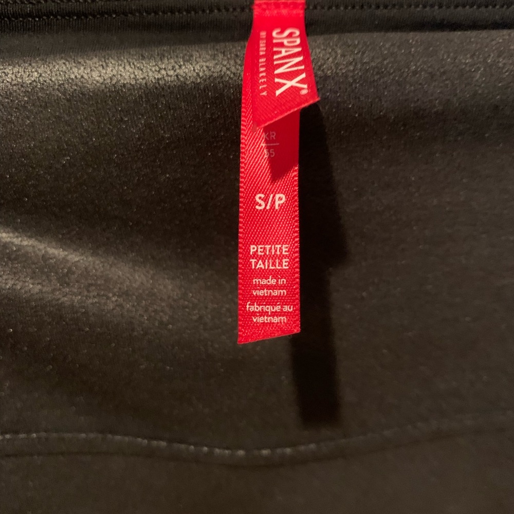 SPANX Faux Leather Leggings